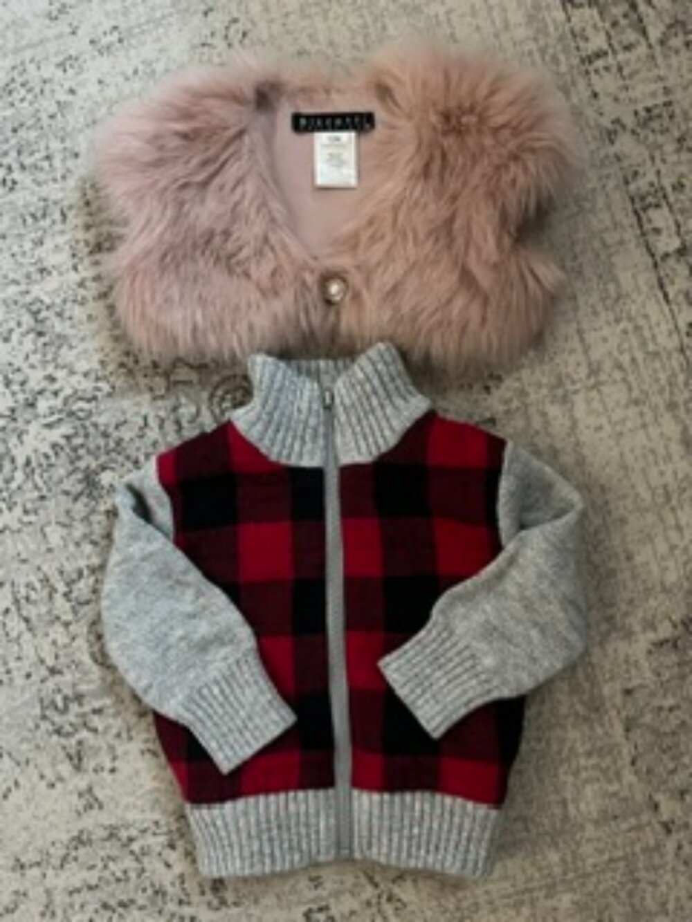 🧡3/15 12 Month Girls Casual (Cat & Jack) + Formal (Biscotti) Jacket Bundle x 2